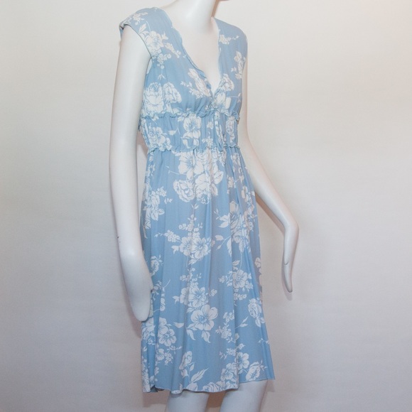 In Harmony Blue Floral Dress Size Small NWT - Picture 4 of 5